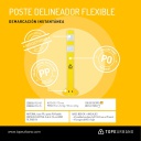 Poste Delineador Flexible POS-60