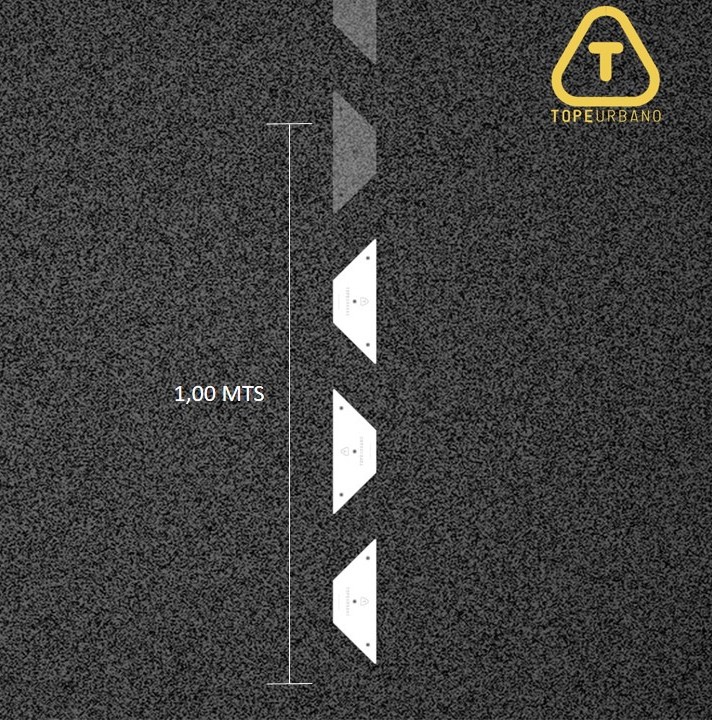 Kit Línea Divisoria Continua Económica - T280