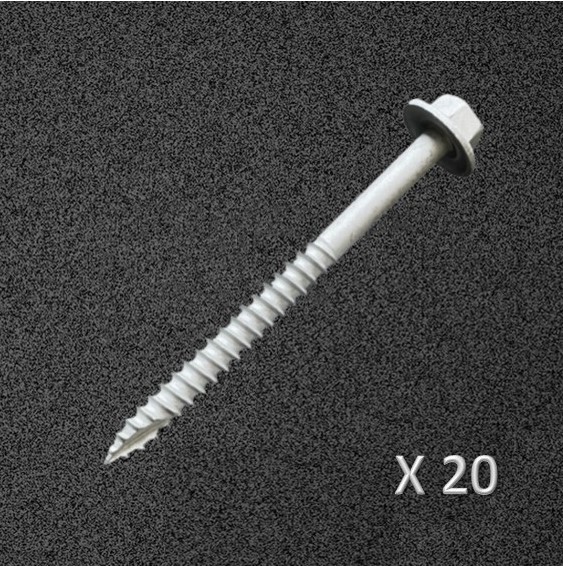 Tornillo Hex T2 MAGNI GRIS X20 Un