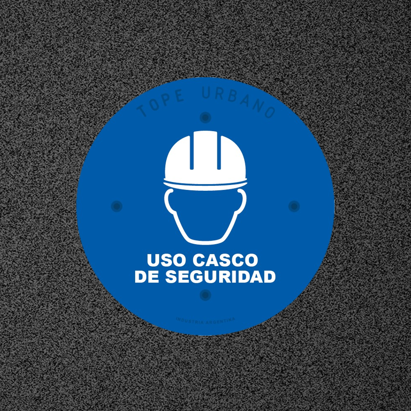 Kit Señalización Uso Obligatorio Casco de Seguridad