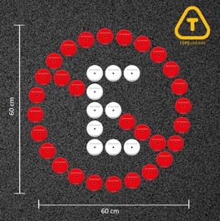 Kit Figura Prohibido Estacionar Mini - P60